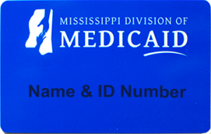 Standard Blue Medicaid ID Card
